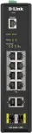 D-Link 12-Port L2 Industrial Smart Managed Switch with 10 x 1GBaseT(X) & 2 x SFP