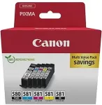 Tooner Canon 2078C007 ink cartridge 5 pc(s) Original Black, Blue, Cyan, Magenta, Yellow