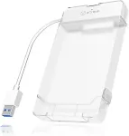 RaidSonic Technology Adapter Kabel IcyBox 2,5" SATAI-III SSD -> USB 3.0 9,5mm