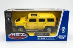 MSZ metallist mudelauto Hummer H3, skaala 1:43