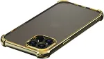 DEVIA Glitter shockproof soft case iPhone 12 Pro Max gold