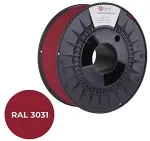 C-TECH Printing filament PREMIUM LINE, ABS, oriental red, RAL3031, 1.75mm, 1kg