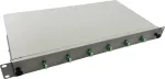 Helos 375550 rack cabinet 1U Grey