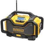 NONAME Raadio DEWALT DCR027-QW Cordless and Mains Radio, Construction Site Radio, Yellow/Black, FM, DAB+, AUX, Bluetooth