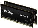 M&auml;lu Kingston Technology FURY 64GB 3200MT/s DDR4 CL20 SODIMM (Kit of 2) Impact