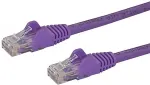 Startech .com 7,0mCat5e Ethernet Netzwerkkabel Snagless mit RJ45 - Cat 5e UTP Kabel - Lila - Patch-Kabel - RJ-45 (M) bis RJ-45 (M) - 7,0m - UTP - CAT 5e - ohne Haken - Violett (45PAT7MPL)
