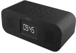 Raadio XORO Wecker mit Radio Bluetooth Farb-Display Stereo Lautsp.