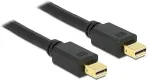 Delock Kabel mini DisplayPort St / St 0.5m schwarz