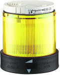 SCHNEIDER ELECTRIC Harmony XVB Series Yellow Steady Effect Beacon Unit, 24 V ac/dc, LED Bulb, AC, DC, IP65