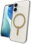 Zagg Milan Snap Apple 17 Glitter Gold Protective Case
