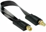 Kabelmeister Koaxial HF Fensterdurchf&uuml;hrung SMA St-Bu 0,2m