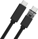 NONAME Platinet kaabel USB-C - USB-C 5A 100W 2m, must (45579)
