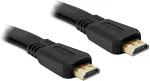 DELOCK HDMI Flachkabel Ethernet A -> A St/St 1.00m 4K