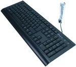 Klaviatuur MediaRange Standard Keybord black USB 2.0