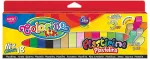 Colorino Plastiliin Kids, 18 v&auml;rvi