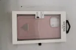 GUESS SALE OUT. GUHCP13XPSATPP iPhone 13 Pro Max 6,7" r&oacute;żowy/pink hardcase SaffianoTriangle Logo Cardslot DIRTY PACKAGING | SALE OUT. SALE OUT. GUESS DIRTY PACKAGING