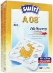Melitta vacuum cleaner bags A 08 (A09) EcoPor (4 bags, 1 exhaust filter)