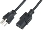 Logilink Power Cord, USA YP-12 / YC-14, black, 1,80m