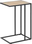 Home4you Abilaud s&uuml;learvutile SEAFORD, 43x35xH63cm, lauaplaat: lamineeritud kattega m&ouml;&ouml;bliplaat, v&auml;rvus: tamm, raam: must metall
