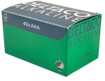 DELTACO AAA leeliselised 40 tk pakendis