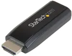 StarTech.com HDMI to VGA Converter with Audio - Compact Adapter - 1920x1200 - Videokonverter - HDMI - Schwarz (HD2VGAMICRA)