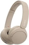 SONY WH-CH520 Headset Wireless Head-band Calls/Music USB Type-C Bluetooth Charging stand Cream