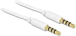 DeLOCK Kabel Klinke 3,5 mm 4 Pin Stecker > Stecker 2 m