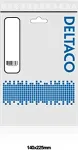 DELTACO U / STP Cat6a patchkabel, LSZH, 0,5m, kollane