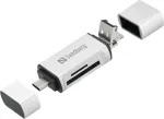 SANDBERG - Kartenleser (SD, microSD) - micro USB / USB / USB-C