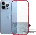 PANZERGLASS Kaitse&uuml;mbris ClearCaseColor, Apple iPhone 13 Pro, punane / l&auml;bipaistev,
