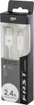 Silicon Power kaabel USB-C - USB 1m, valge (LK10AC)