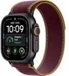 APPLE Nutikell Watch Ultra 4 (2026) GPS + Cellular 5G 49mm Must titaankorpus Burgundi Trail Loop M/L EU MJC44 - AINULT KARBI KAHJUSTUS