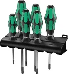 WERA 367/6 Rack screwdriver set