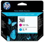 Tooner Hp 761 Original Druckkopf magenta und cyan 1er-Pack