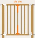 No name SAFETY CHILDREN GATE ELSA