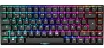 Klaviatuur SHARKOON SKILLER SGK50 S3 PBT (black, DE layout, Gateron G Pro 3.0 Yellow)