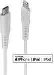 Lindy USB C an Lightning Kabel 0,5m, wei&szlig;