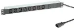 ROLINE 19.07.1629 power extension 2 m 8 AC outlet(s) Indoor Aluminium