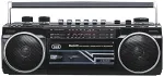 Raadio Trevi PORTABLE RADIO RECORDER USB SD WIRELESS CASSETTA RR 501 BT BLACK