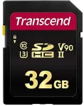 M&auml;lukaart Transcend 700S - Flash-Speicherkarte - 32GB - Video Class V90 / UHS-II U3 / Class10 - SDXC UHS-II (TS32GSDC700S)