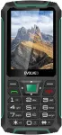 Mobiiltelefon EVOLVEO StrongPhone W4, IP68 resistant Dual SIM phone, 2.8" LCD, 2500mAh, Powerbank, black-green