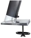 Ergotron Grommet Mount for WorkFit-A - Montagekomponente - Stahl - Schwarz, Polished Aluminum (97-692)
