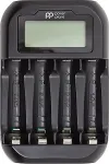 Noname 4-Channel Charger with Display for AA/AAA