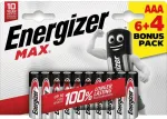 Energizer patarei Max Alkaline AAA CHP10 6+4
