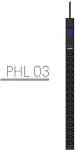 POWERWALKER Listwa zasilająca rack pdu 19" 10a 16x iec c13 3m iec c14 miernik pionowa czarna