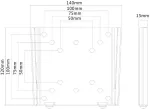 Neomounts TV SET ACC WALL MOUNT BLACK/10-30" FPMA-W25BLACK