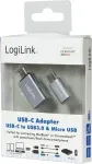 Logilink | USB-C to USB3.0 and Micro USB Adapter | USB 3.1 type-C | USB 3.0, Micro USB 2.0