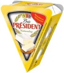 PRESIDENT Valgehallitusjuust Brie Natural, 32%, 125g, 3 tk