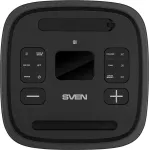 SVEN Speaker Party Box PS-1250, black (300W, TWS, IPx4, Bluetooth, FM, USB, microSD, LED-display, 13500mAh)