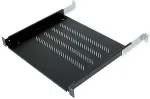 Triton 19' shelf A4 perforated 1U/150mm, max.15kg black